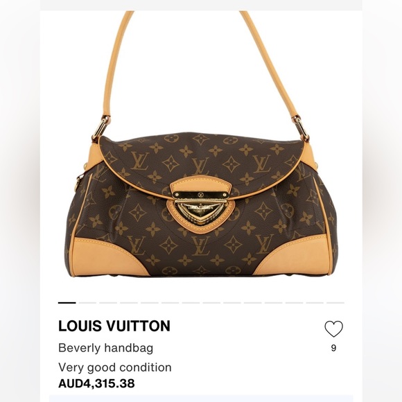 Authentic Louis Vuitton Monogram Beverly MM Bag - Picture 3 of 15